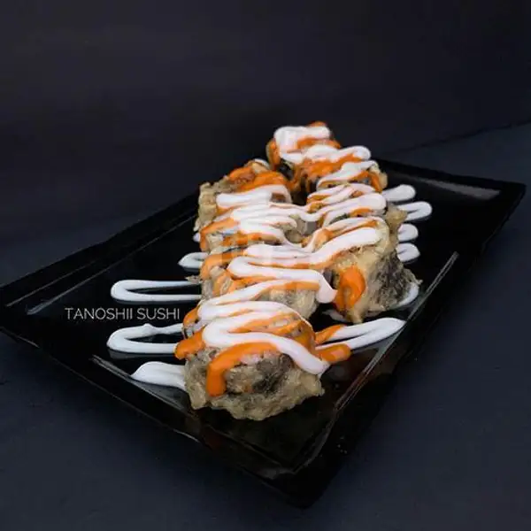 Sushi Fray Roll | Tanoshii Sushi, Waroenk Babe
