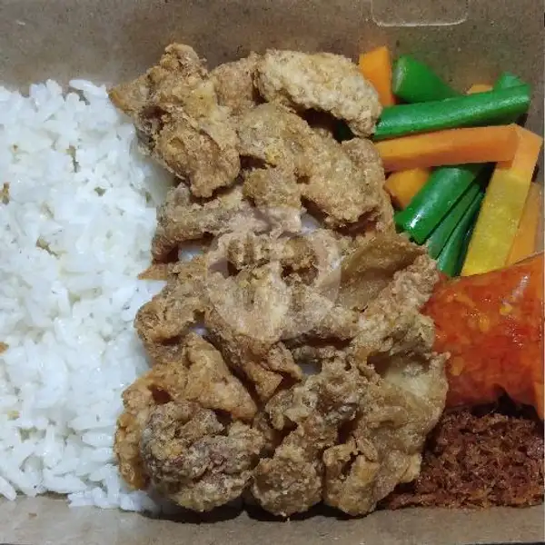 Nasi Kulit Ayam Chicken | Ayam Chicken Rice Box, Belimbing
