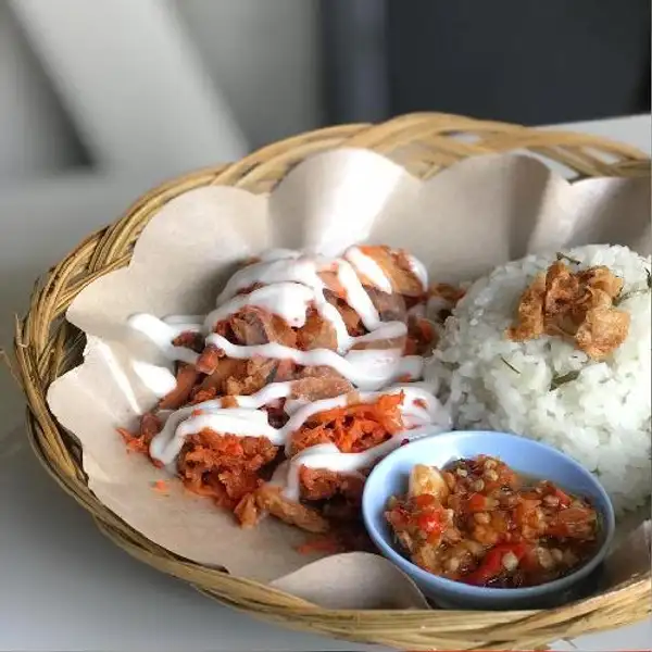 Ayam Kocok Balado | Ayam Geprek Nonjok, Hasanudin