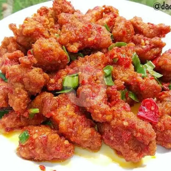 Ayam Sambalado + Nasi | Spesial Bakar Chaniago