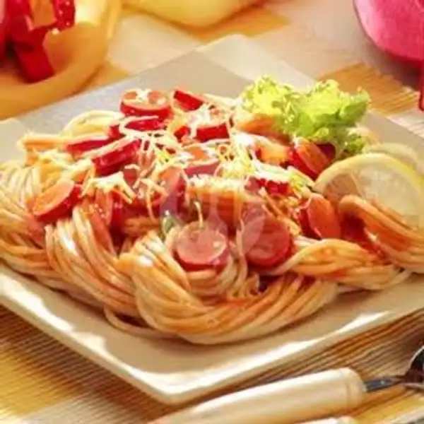 Spaghetti Sosis | Nufatha Box, Perumnas