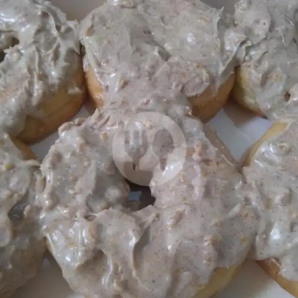 Donat Besar Tiramisu Crunchy 1 Pcs | Fresh Donut Gedong Meneng