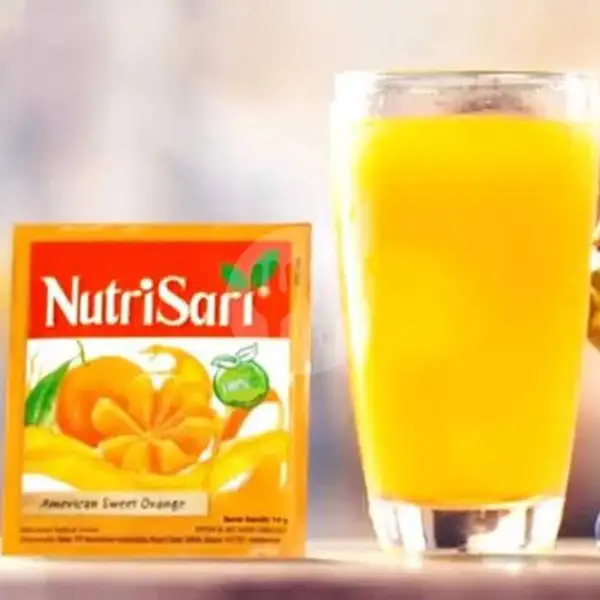 NutriSari Orange Ais | Ayam Goreng Patah-Patah