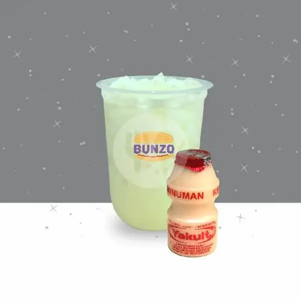 Melon Milk Yakult | Bunzo : Burger & Zodiac, Ruko Grand Galaxy