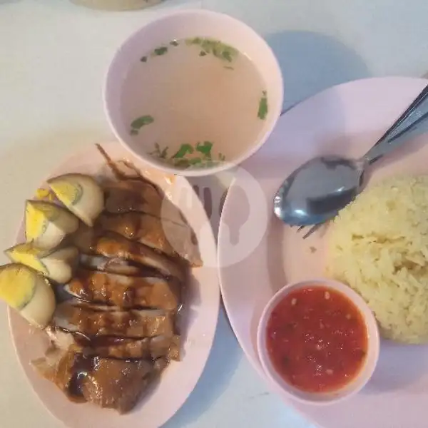 Nasi Ayam + Telur | Ipoh Nasi Ayam, Astro Foodcourt