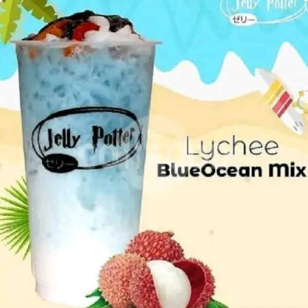 Lychee Blueocean Mix | Jelly Potter, Bekasi Selatan