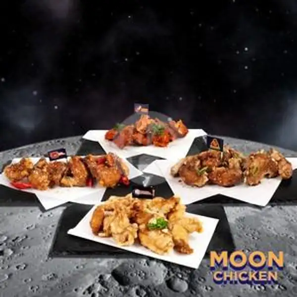 40pcs Korean Chicken Wings | Moon Chicken by Hangry, Cikini
