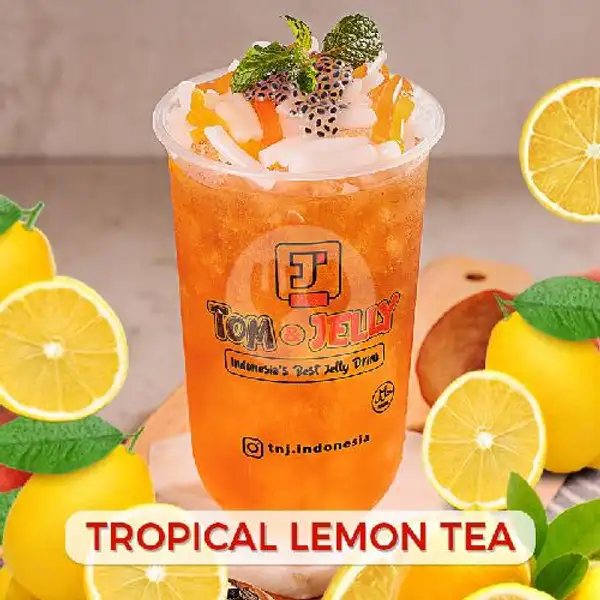 Tropical Lemon Tea | Minuman Tom And Jelly, Kezia