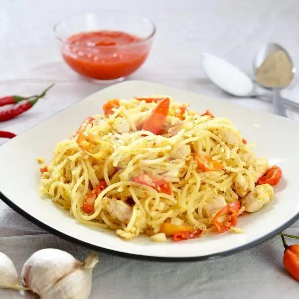Spaghetti Merapi | Waroeng Abie, Cilacap Tengah