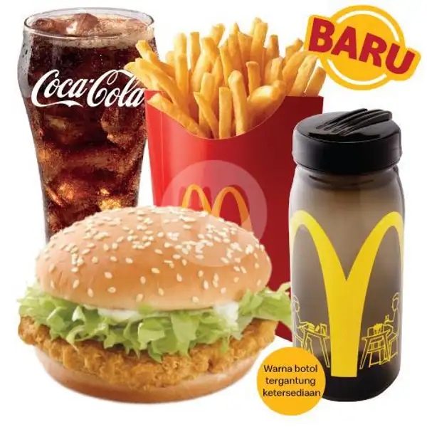Paket Hemat McChicken, Lrg + Colorful Bottle | McDonald's, Mall Ratu Indah