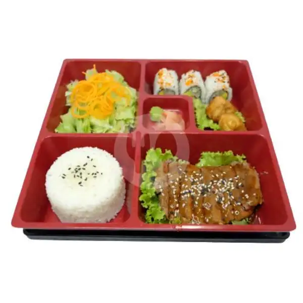 BEEF TERIYAKI BENTO BOX | Fuji Japanese Cafe, Raya Tidar