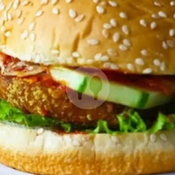 burger ayam biasa(tanpa keju) | Burger Kebab Nasi Dapoer Adz-ka, Bumi Parahyangan Kencana