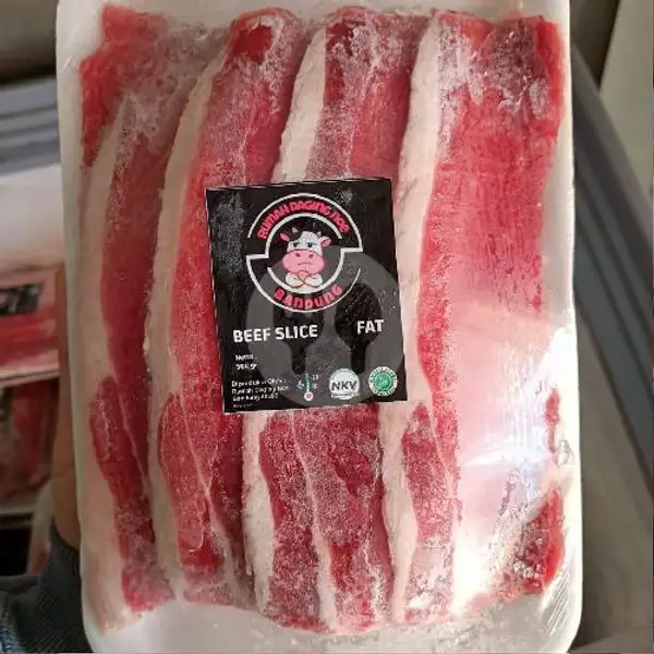 Beef Slice Fat 500gr | Lestari Frozen Food, Cibiru