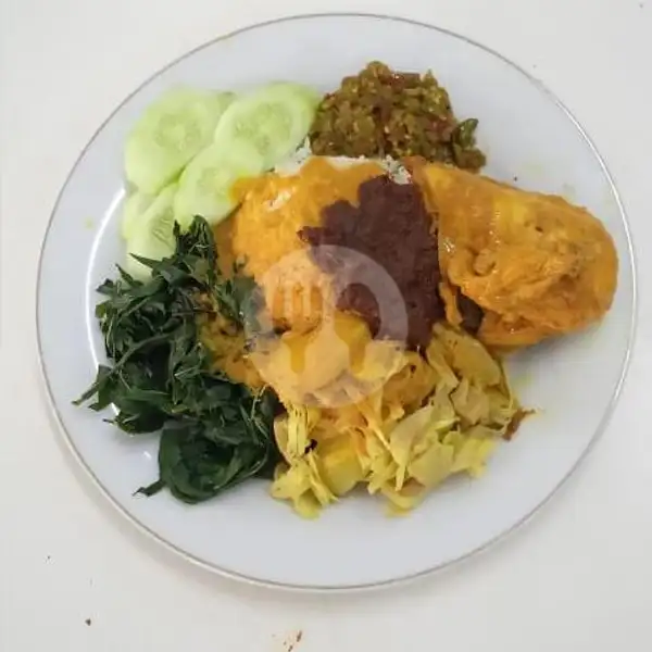 Nasi Ayam Gulai | Rm. Kartika Bundo Masakan Padang, Karet Pasar Baru Timur 5