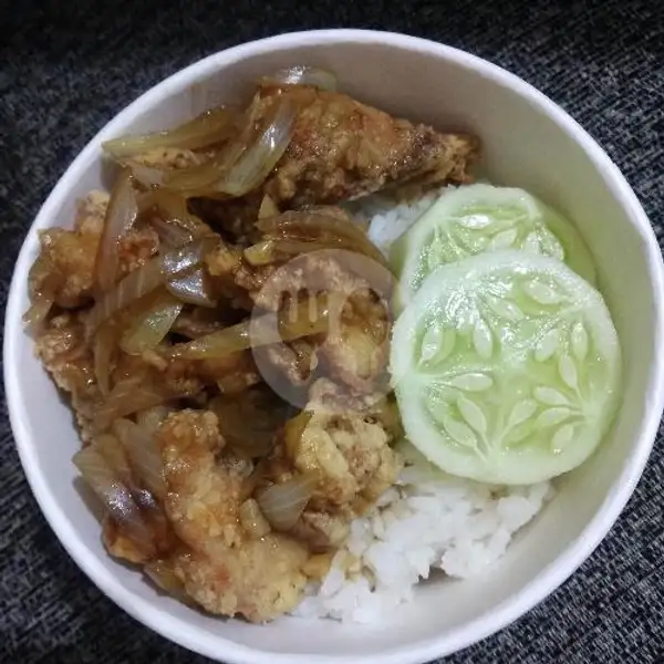 Rice Bowl Ayam Teriyaki | Sambel Baby Cumi