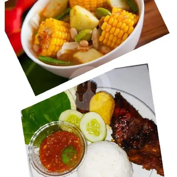 Paket Ayam Bakar Jumbo Mantaab Premium | Ayam Bakar Dapoer Mama Ros, Sawangan