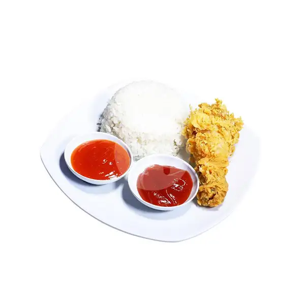 Nasi Ayam Crispy | Warunk Upnormal, Puputan Raya