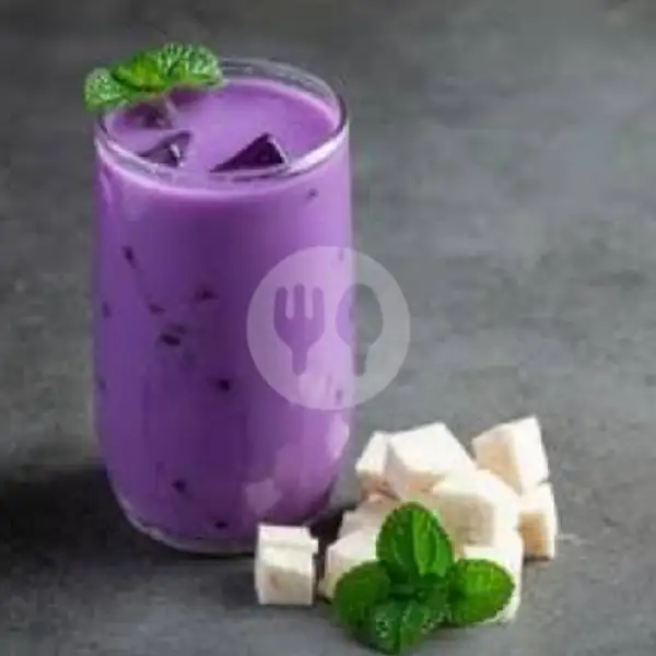 Ice Taro Milk | Geprek Tanpa Tulang Eco, Klojen