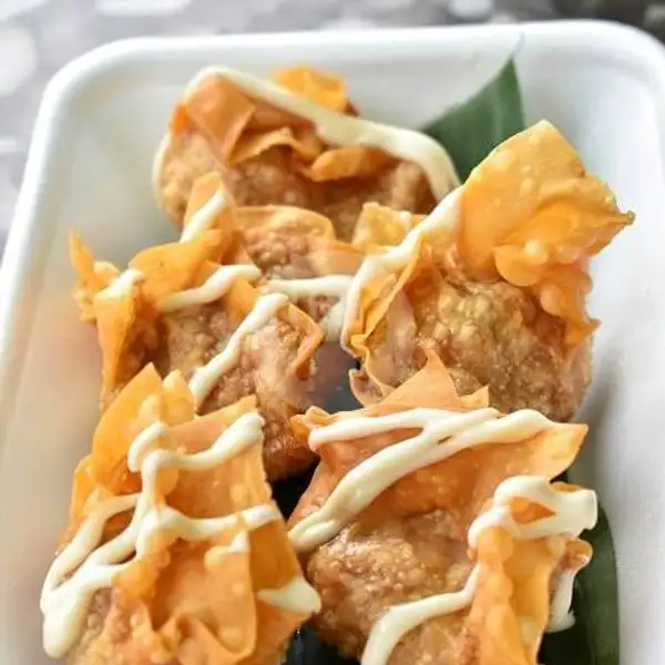Dimsum Pangsit Mozzarella | Lontong Padang & Kuliner Minang Ummi Rayya, Bojong Kaler