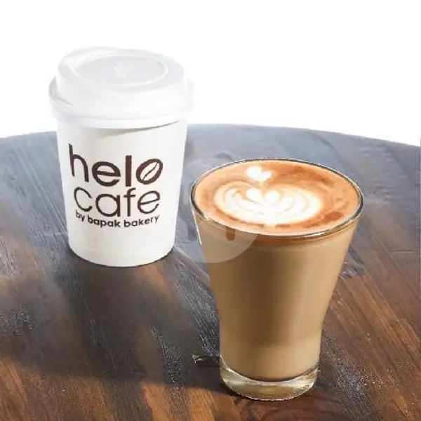 Hot Vanilla Coffee | Helo Cafe by Bapak Bakery, Sudirman
