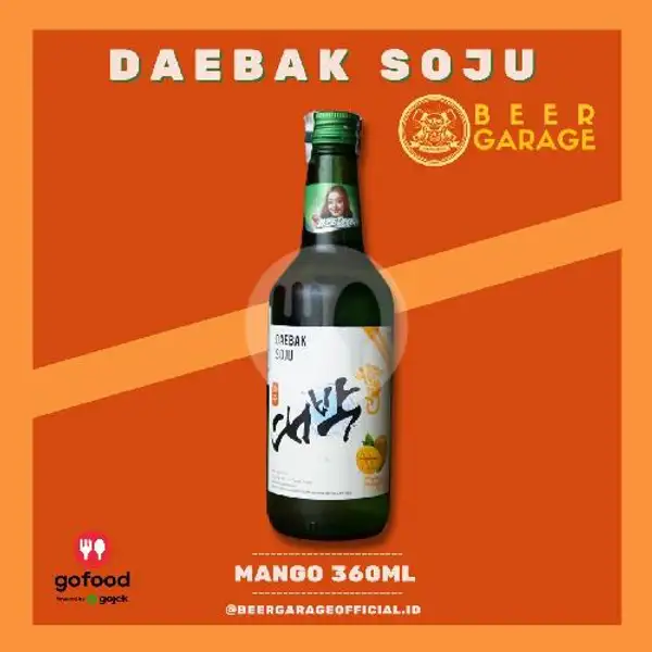 Daebak Soju Mango 360ml | Beer Garage, Ruko Bolsena