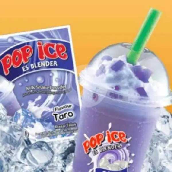 Pop Ice rasa TARO ( toping Oreo) | Jon Li 88, Botania