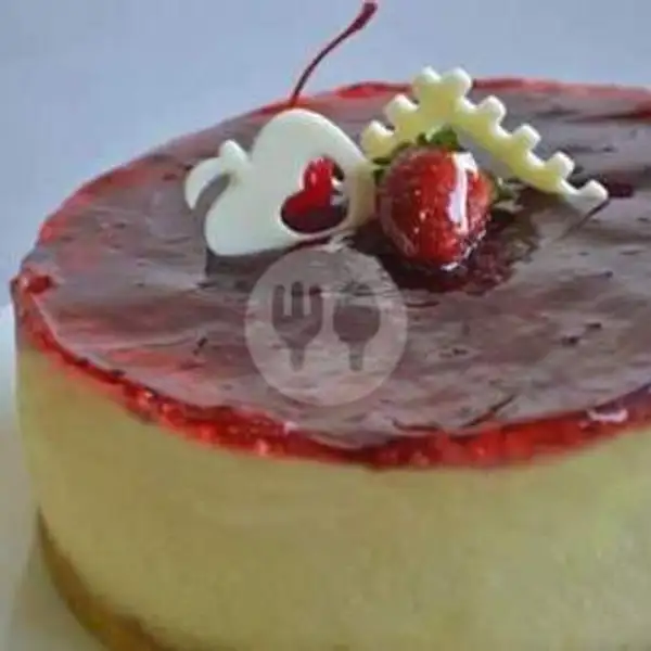 Strawberry  Cheese Cake  (Ukuran 18 Bulat) | Tremondi Cake, Orchid