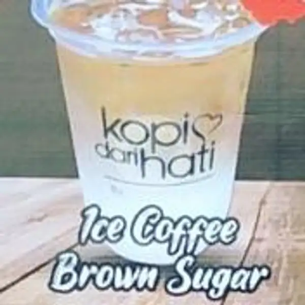 Coffee Brown Sugar (Ice) | Kopi Dari Hati, Pandan Sari