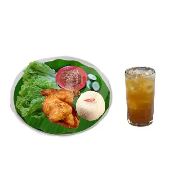 Bebek Goreng Sambal Mentah + Nasi Free Teh Obeng | Sambal Mentah Modern