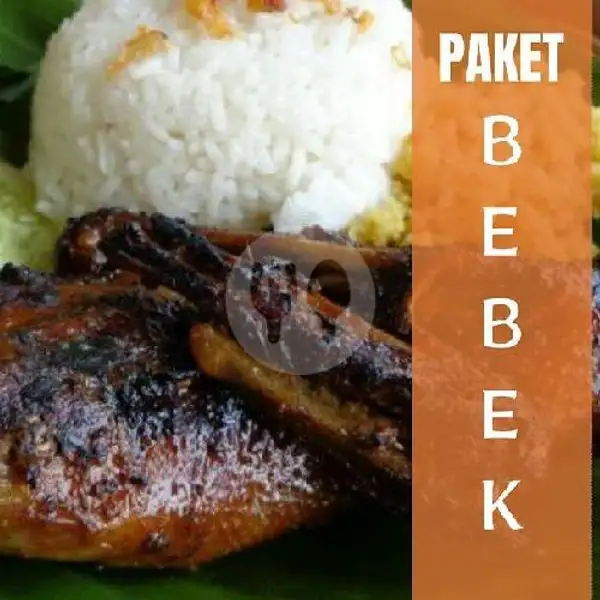 Paket Bebek Bakar + Gratis Es Teh Manis/Teh Pucuk | Sambel Setan Jawara, Pondok Cabe Raya