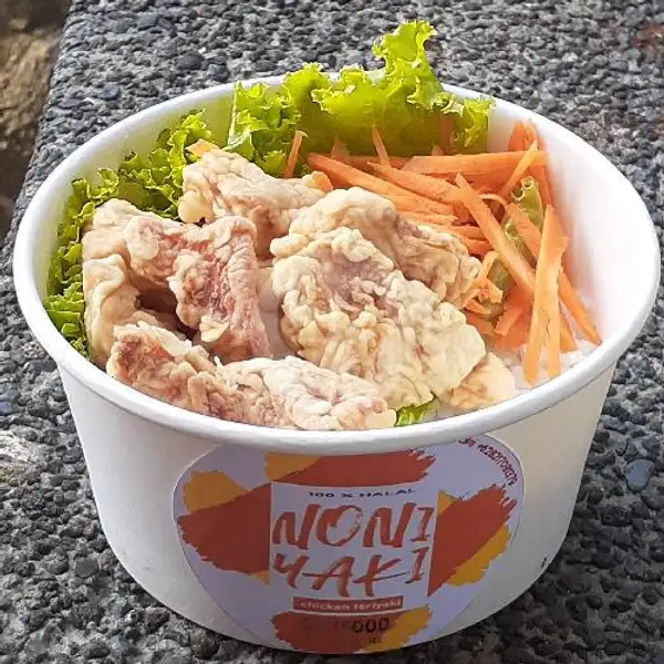 Chicken Karage Ricebowl Noni Yaki |  Noni Yaki, Nasi Ayam Katsu, Sukabumi Dalam