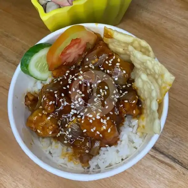 RB Chicken Caramel | Rice Bowl Sebeuh, Tarogong