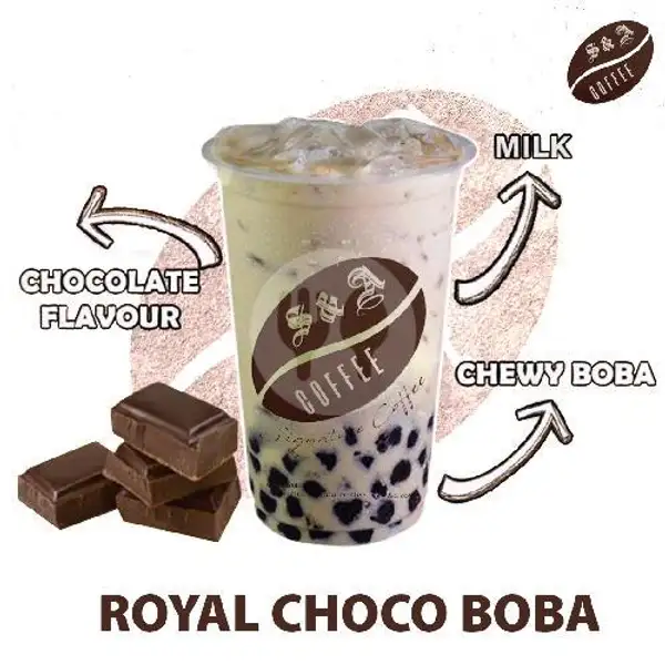SA - Royal Choco Boba | S&A COFFEE Signature Coffee