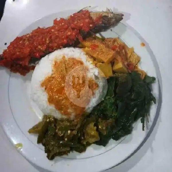 Nasi + Ikan Kembung Balado | RM PADANG BUNGO LADO