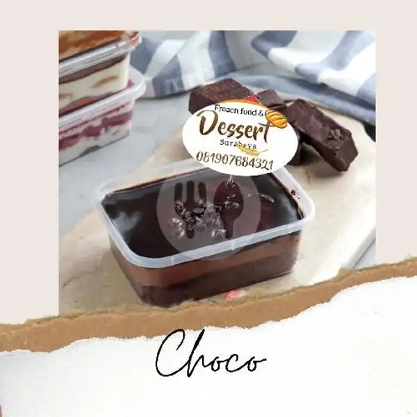 Dessert Box Choco Mini 250ml | Dessert Surabaya
