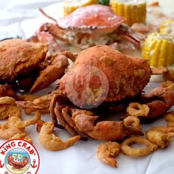 Golden Treasures (2-3 Orang) | Kepiting Lobster - King Crab Seafood, Sudirman Street