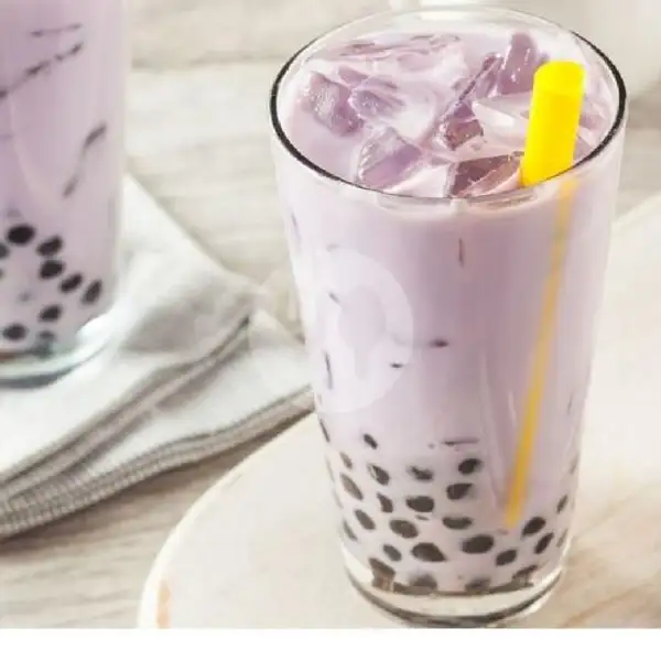 Taro Boba | Receh Snack N Frozen, Kebomas