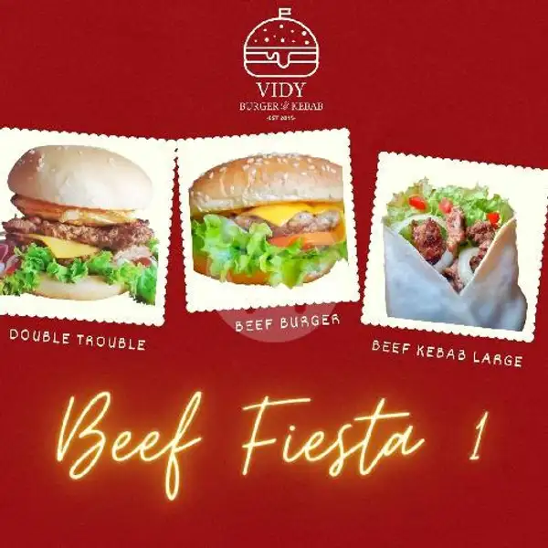 Beef Fiesta 1 | Vidy Burger & Kebab, Renon