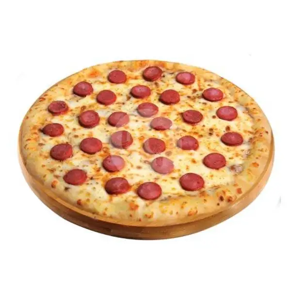 Cheesy Sausage | Domino's Pizza, Tlogosari