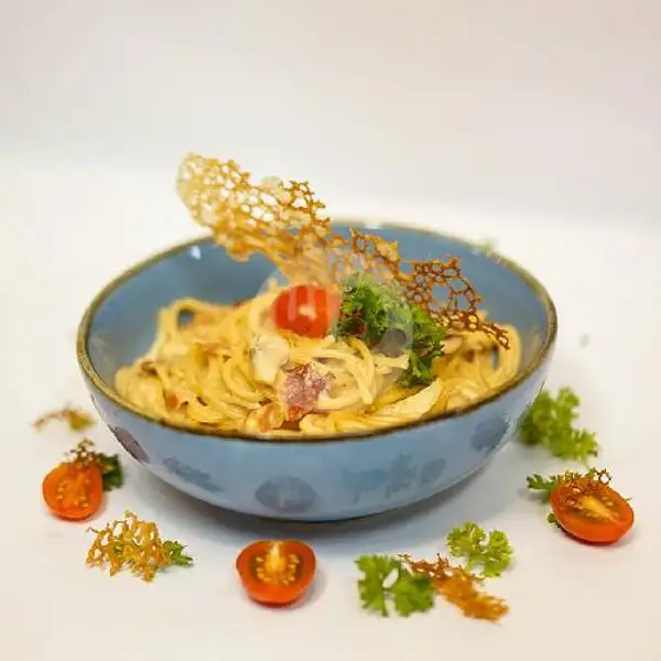 Spaghetti in Cheese Sauce | Gumi Cookies, Denpasar