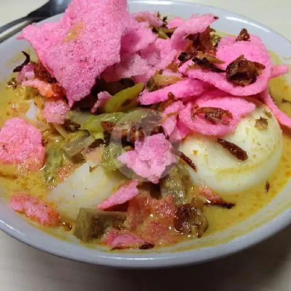 Lontong Nangka + Bihun + Telur Free Teh Pucuk | Lontong Padang & Kuliner Minang Ummi Rayya, Bojong Kaler