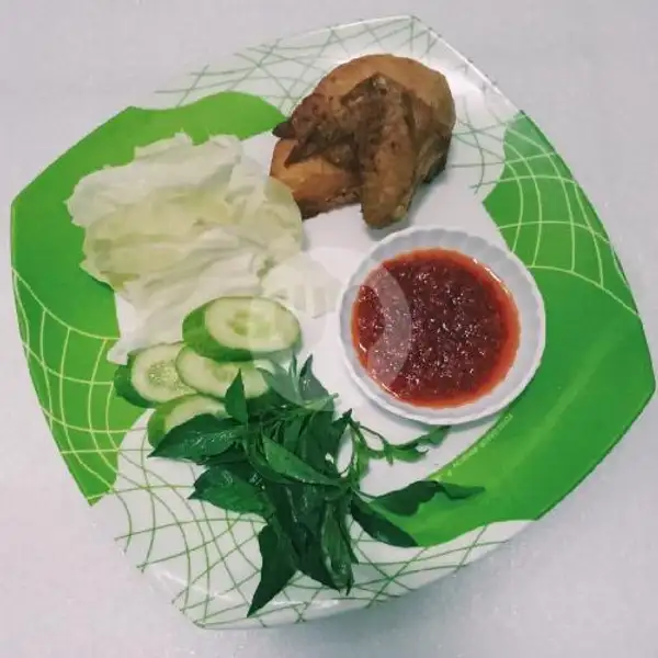 Ayam Goreng Dada Ala Carte + Lalapan + Sambel | Ayam Bakar ST