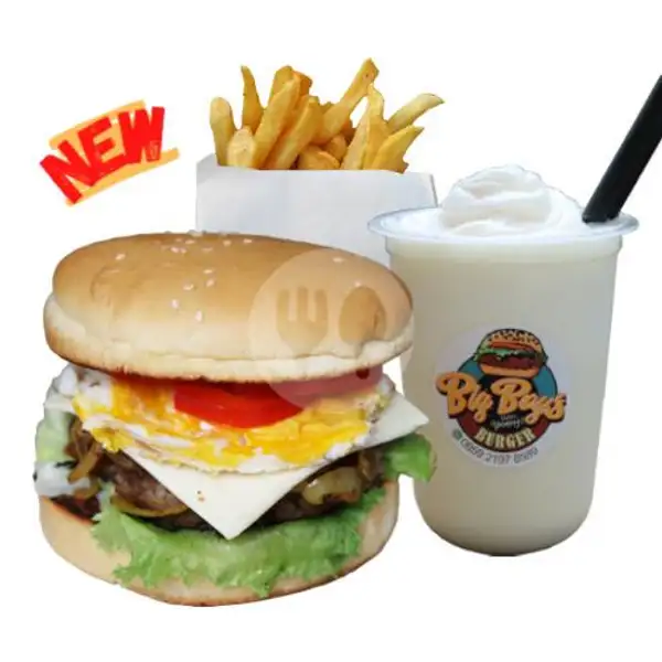 Paket Hemat Burger C | Big Boy's Burger