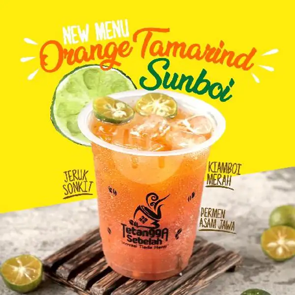 Paket 3 Gelas Orange Tamarind Sunboi ( S ) | Kopi Tetangga Sebelah Apt. Teluk Intan, Bandengan Raya