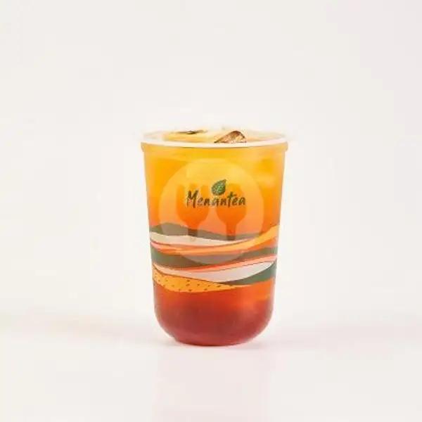 Fresh Oolong Peach Jelly Tea | Menantea, Jl. Jend Sudirman Pangkal Pinang