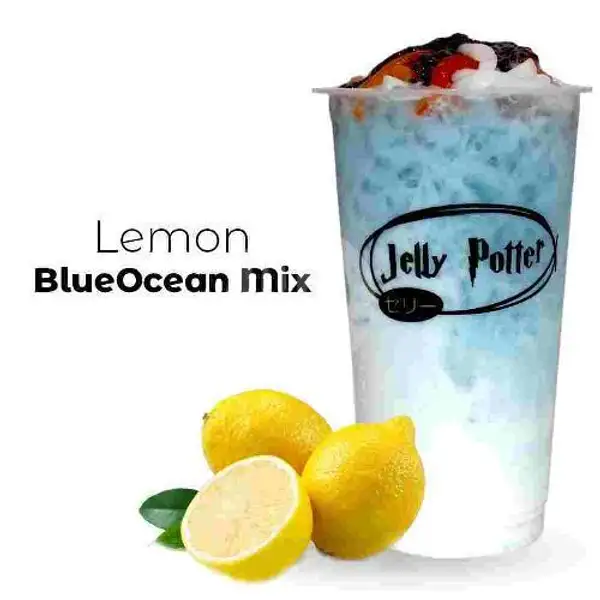 Lemon Blue Ocean Mix | Jelly Potter, Neglasari