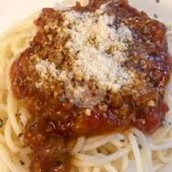 Spaghetti Cheesy | Katsu, Geprek, Steak, Ramen Enak Kene