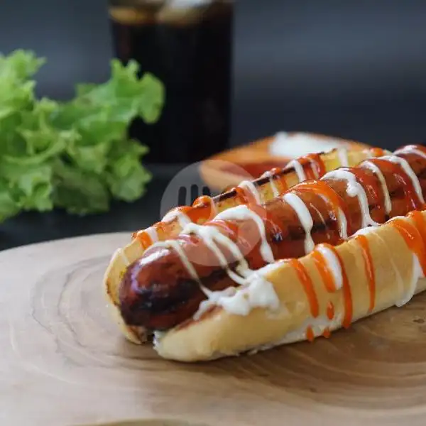 Hotdog Sosis Sapi | Rasa Kita, Pinata Foodcourt Pertokoan IDT Genteng Biru