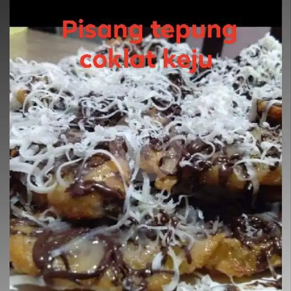 Pisang Tepung Coklat Keju Lumer | Warung Seblak Neng Hasna, Pagaden