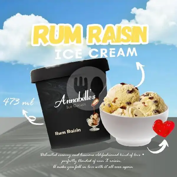Rum Raisin | Quokka Ice Cream, Sukolilo